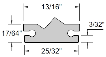 Door Astragal And Holder